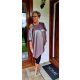 Fashion by Nono Vera tunika, mályva 4XL méretben
