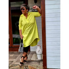   Fashion by Nono Track ingruha szteccs-vászon, sárga 4XL méretben