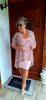 Fashion by Nono Atina ruha stólával, púder 3XL méretben