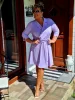 Fashion by Nono Lia ruha, levendula lila 4XL méretben