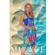Mirage Bellinda ruha+top, kék-színes mintás