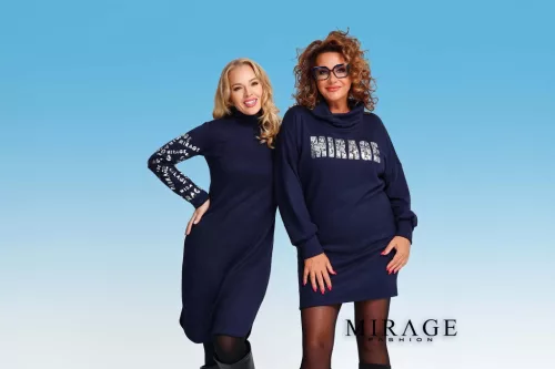 Mirage Dobble ruha, sötétkék