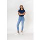 Nina hosszú skinny farmernadrág, világoskék XS/34-es méretben