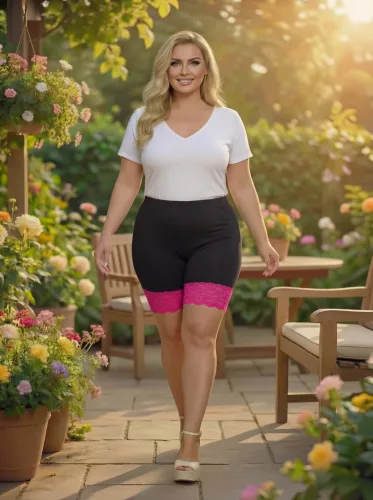 Fashion by Nono Combdörzsi elleni rövidnaci, fekete-pink csipke