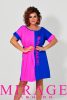 Mirage Sekina pamut ruha, pink-neon