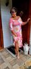Fashion by Nono Amanda ruha, rózsaszín-virág mintás 2XL méretben