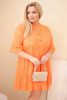 Sweet Summer fodros pamut ruha, narancs