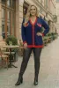 Fashion by Nono Amanda felső, sötétkék L méretben