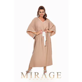 Mirage Gésa szatén szilk maxiruha, mogyoróbarna