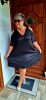 Fashion by Nono Szerena ruha, fekete 3XL méretben