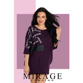Mirage Mirtusz tunika, padlizsán