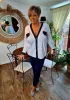 Fashion by Nono Amanda felső, fehér 3XL méretben
