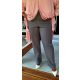 Fashion by Nono Heidi nadrág, szürke-fehér csíkos 5XL méretben