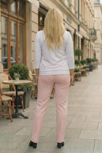 Fashion by Nono Heni nadrág, púder XL méretben