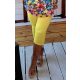 Fashion by Nono 3/4-es leggings, sárga 3XL