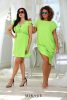 Mirage Etna silky masnis ruha, lime