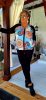 Fashion by Nono Xéna jogging szett, fekete-mintás 5XL méretben