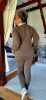 Fashion by Nono Xéna jogging szett, khaki-mintás 2XL méretben