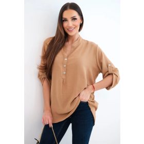Fresh könnyed tavaszi blúz, camel