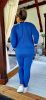 Fashion by Nono Xéna jogging szett, királykék-mintás 4XL méretben