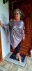 Fashion by Nono Vera tunika, mályva 2XL méretben