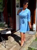 Fashion by Nono Lia ruha, kék XL méretben