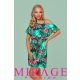 Mirage Apricot pántos ruha, elől-hátul mintás