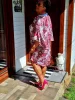 Fashion by Nono Gigi ruha, virágmintás 3XL méretben